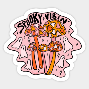 Spooky Vibin' Sticker